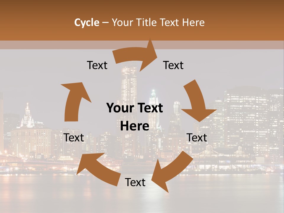 America New York City PowerPoint Template