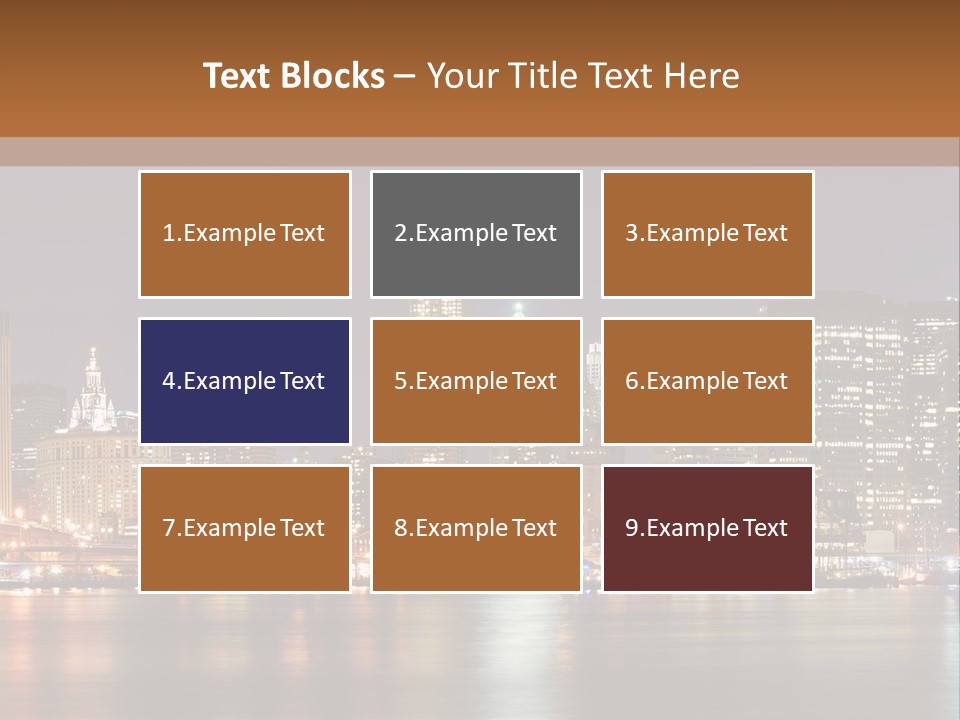 America New York City PowerPoint Template