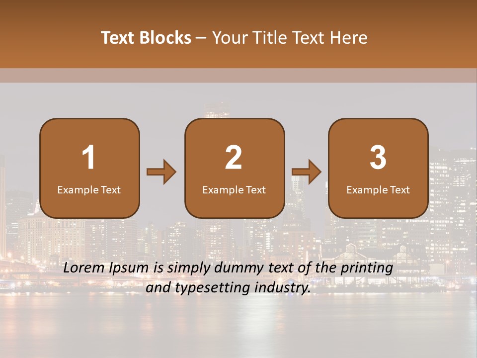 America New York City PowerPoint Template