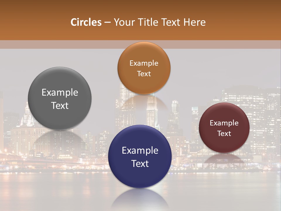 America New York City PowerPoint Template