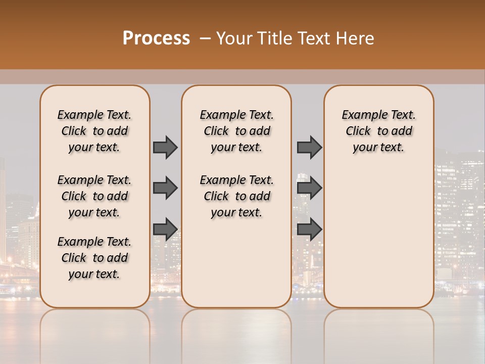 America New York City PowerPoint Template