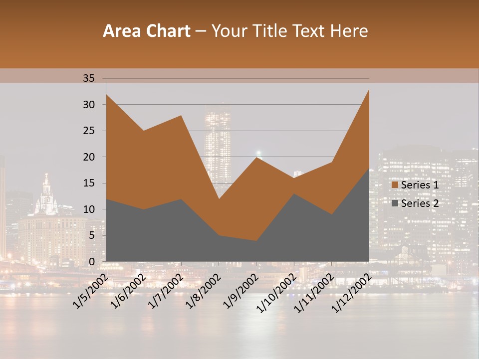 America New York City PowerPoint Template