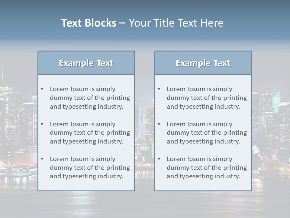 New York City PowerPoint Template