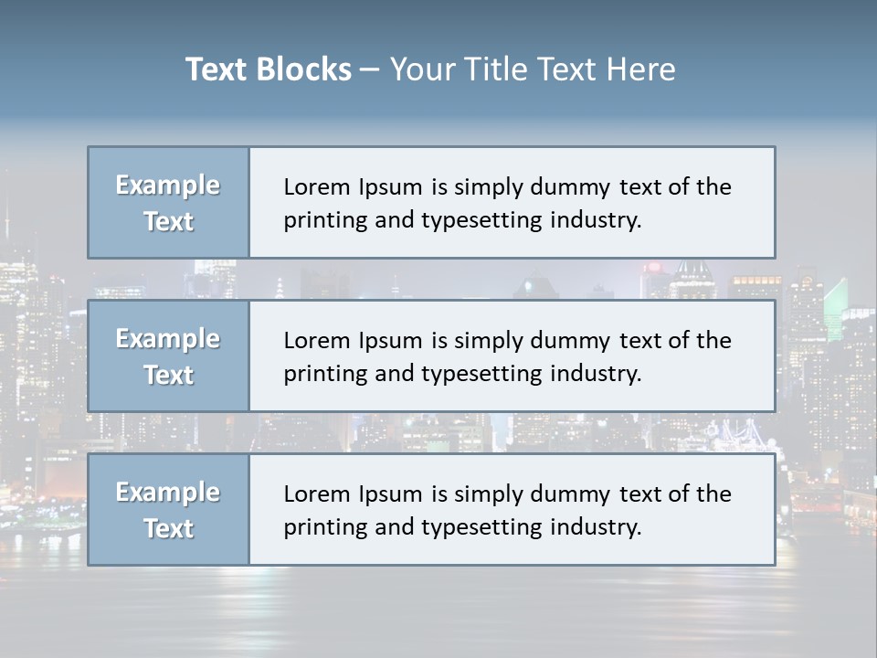 New York City PowerPoint Template