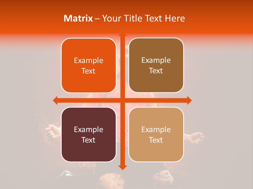 Flame Football PowerPoint Template