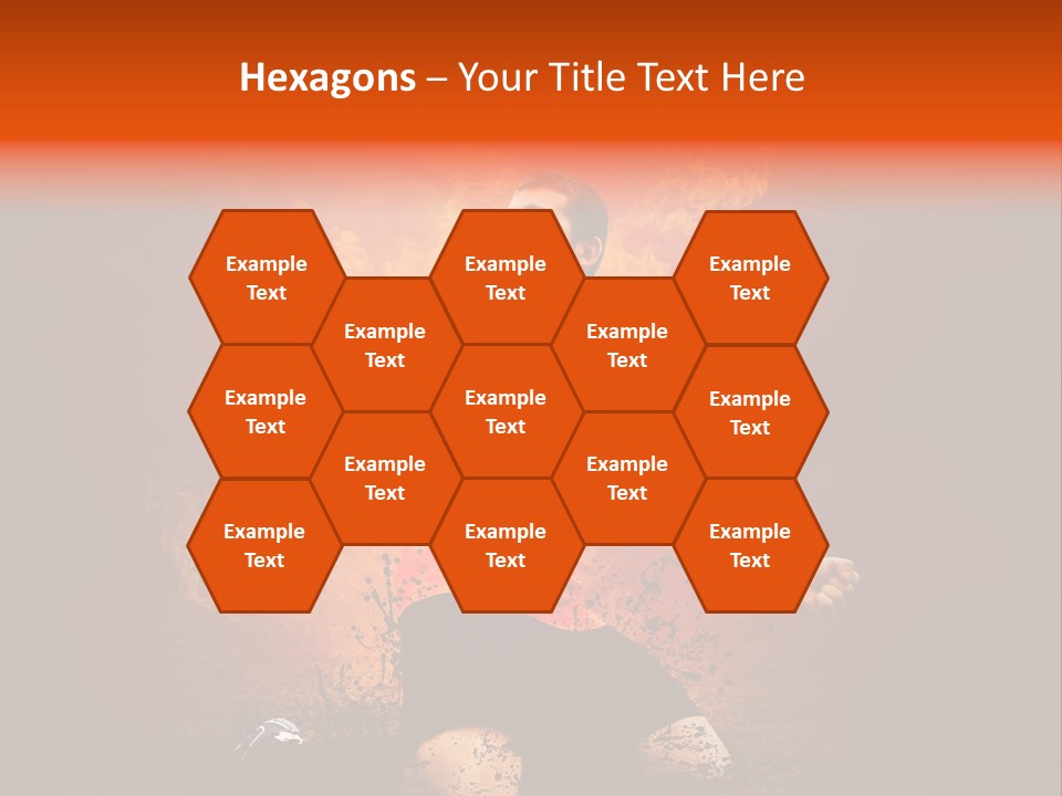 Flame Football PowerPoint Template