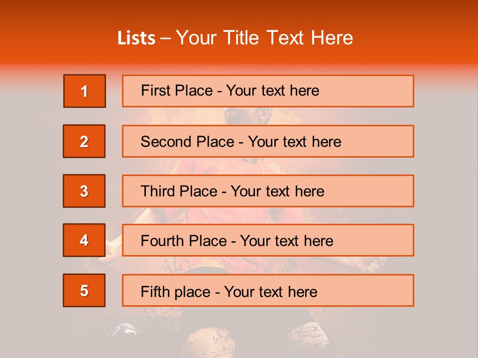 Flame Football PowerPoint Template