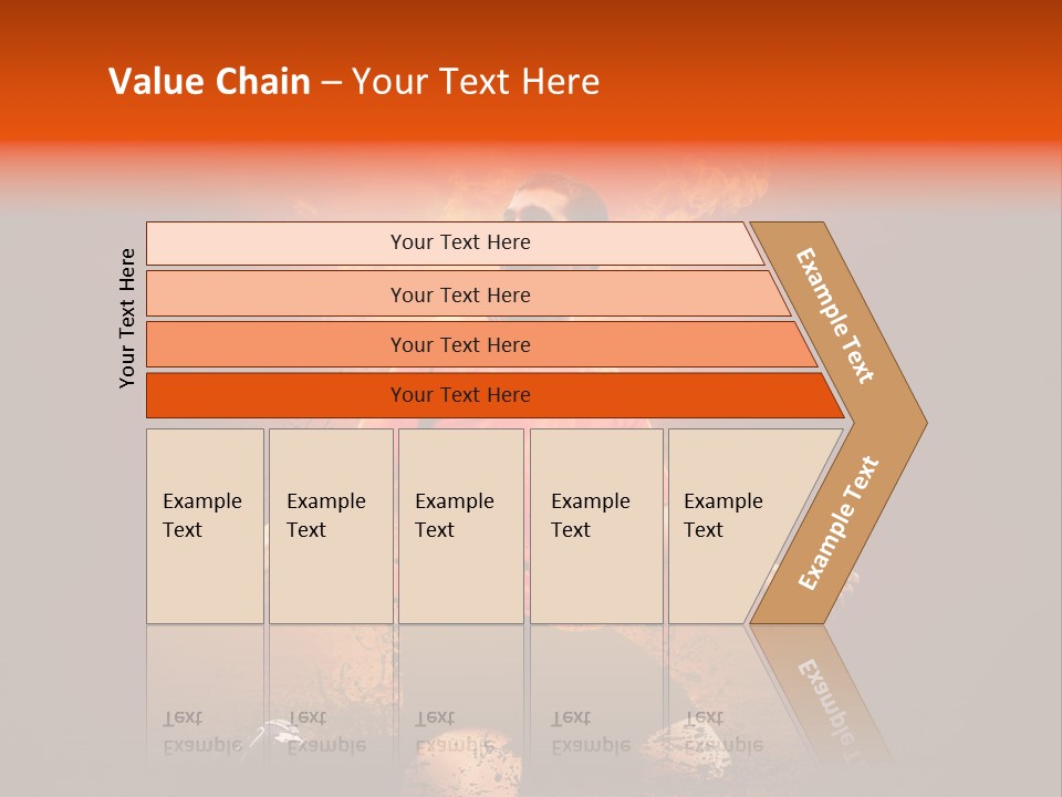 Flame Football PowerPoint Template