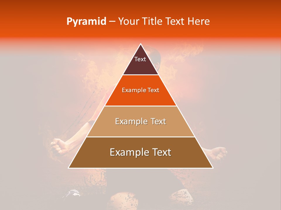 Flame Football PowerPoint Template