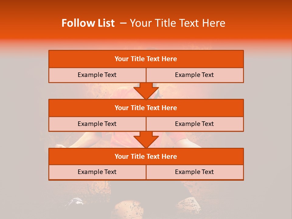 Flame Football PowerPoint Template
