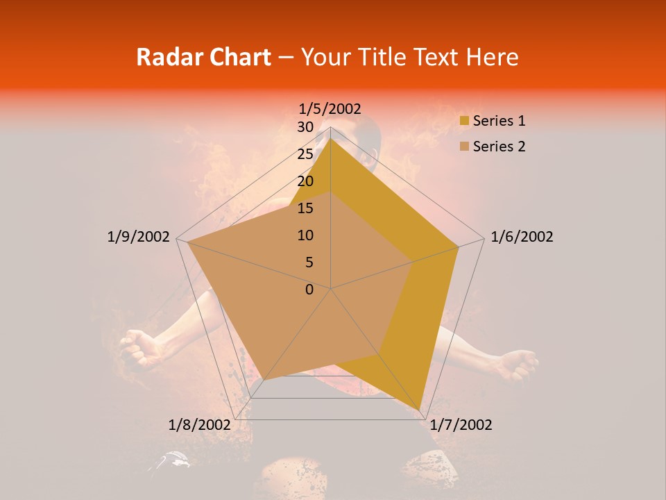 Flame Football PowerPoint Template