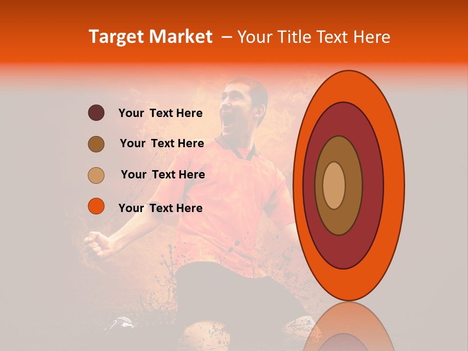 Flame Football PowerPoint Template