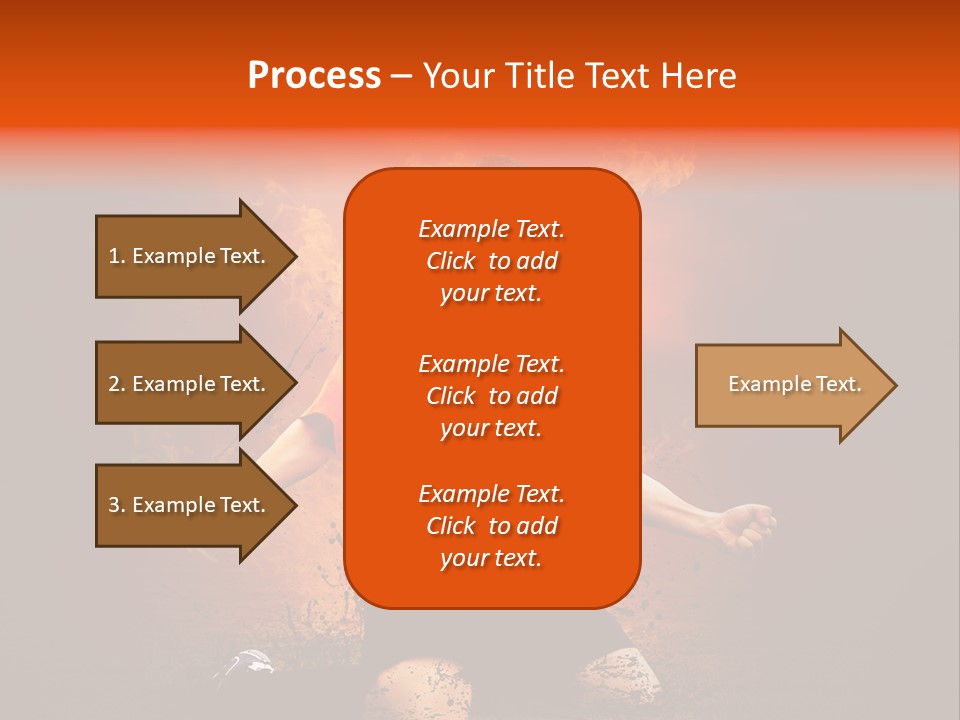 Flame Football PowerPoint Template