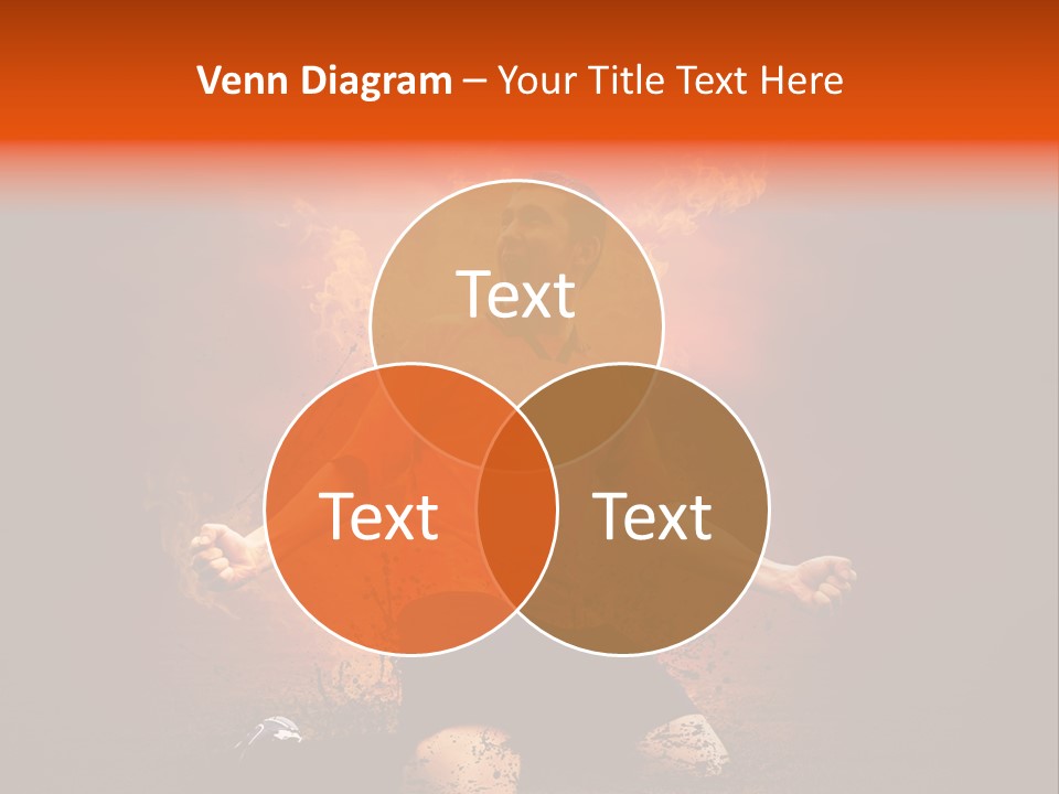 Flame Football PowerPoint Template