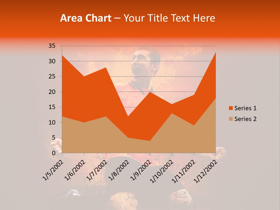 Flame Football PowerPoint Template