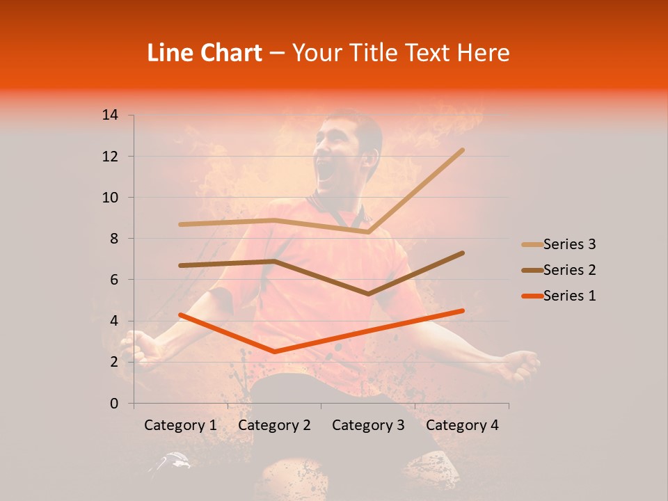 Flame Football PowerPoint Template