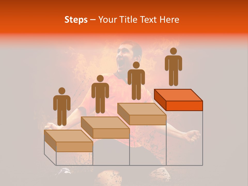 Flame Football PowerPoint Template