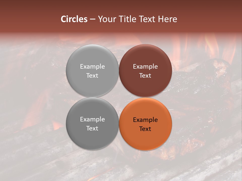 Grilled T Bone Steak PowerPoint Template