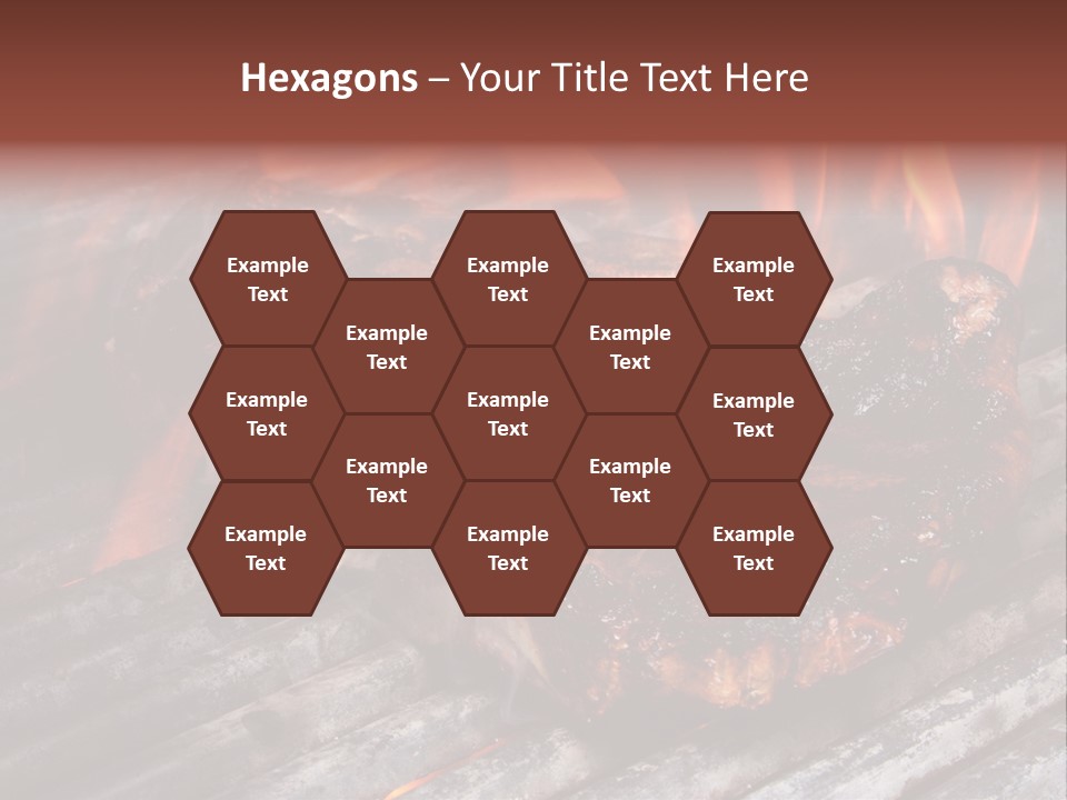 Grilled T Bone Steak PowerPoint Template