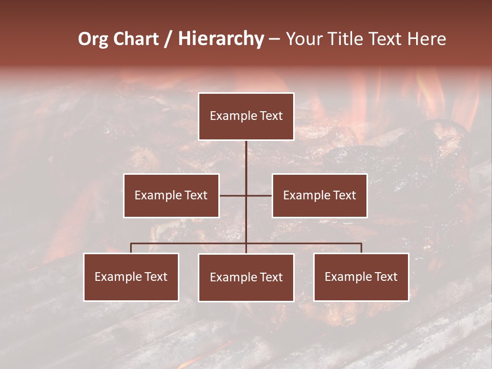Grilled T Bone Steak PowerPoint Template