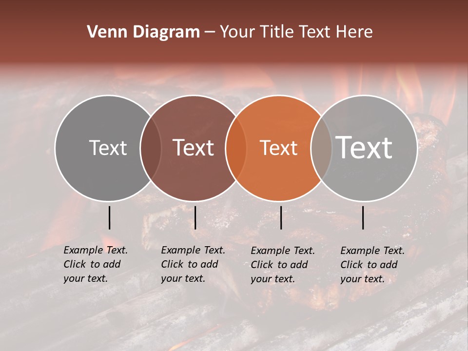 Grilled T Bone Steak PowerPoint Template