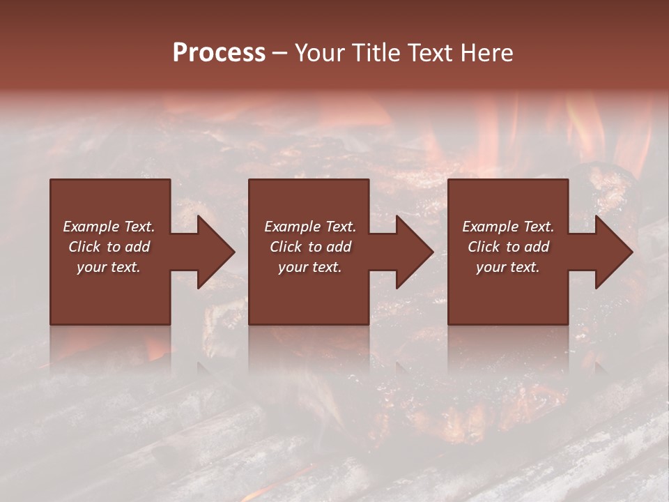 Grilled T Bone Steak PowerPoint Template
