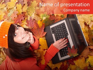 Autumn Orange PowerPoint Template