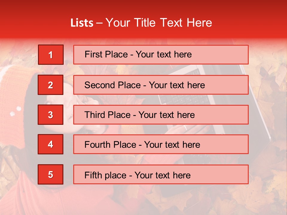 Autumn Orange PowerPoint Template
