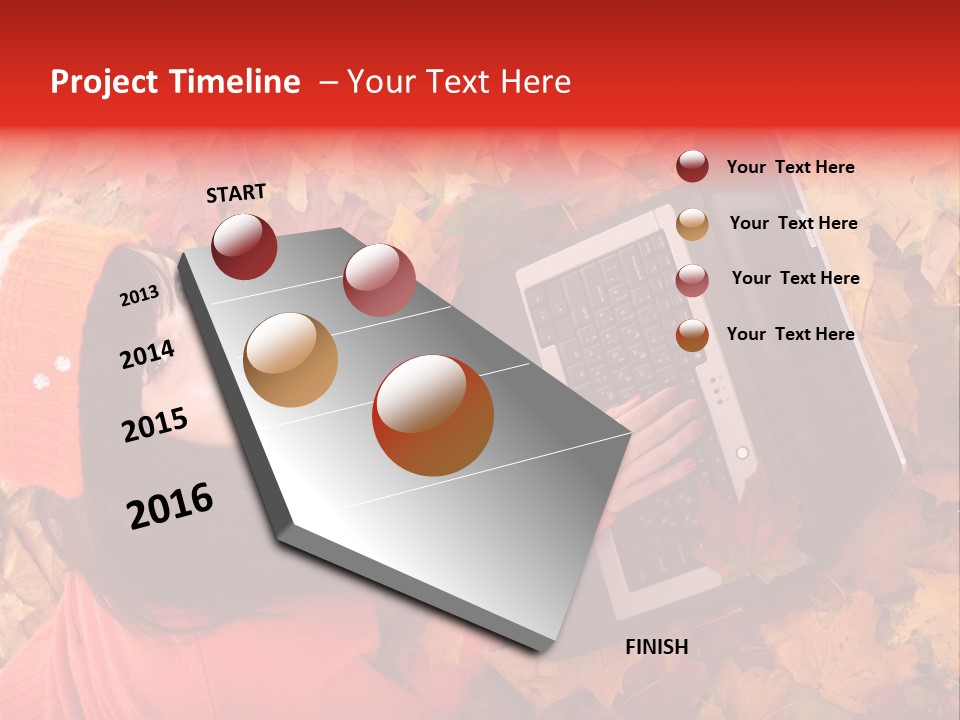 Autumn Orange PowerPoint Template