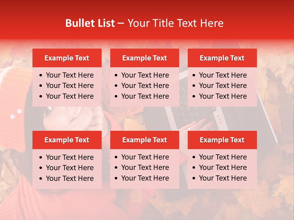 Autumn Orange PowerPoint Template