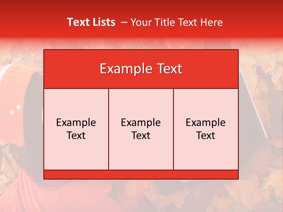 Autumn Orange PowerPoint Template