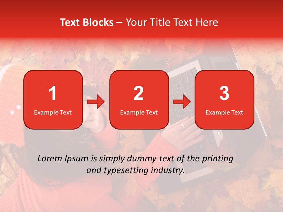 Autumn Orange PowerPoint Template