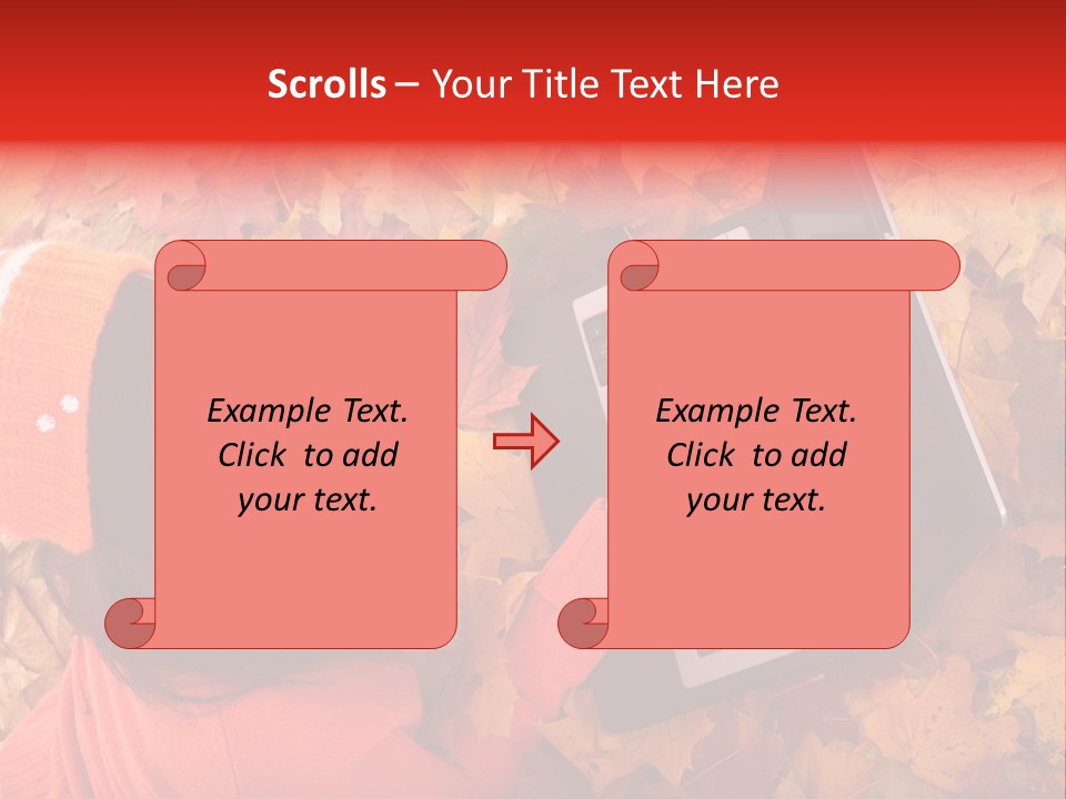Autumn Orange PowerPoint Template
