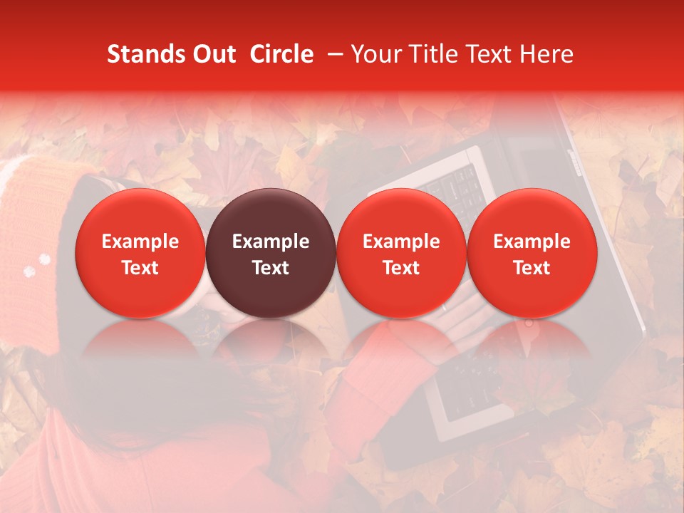 Autumn Orange PowerPoint Template