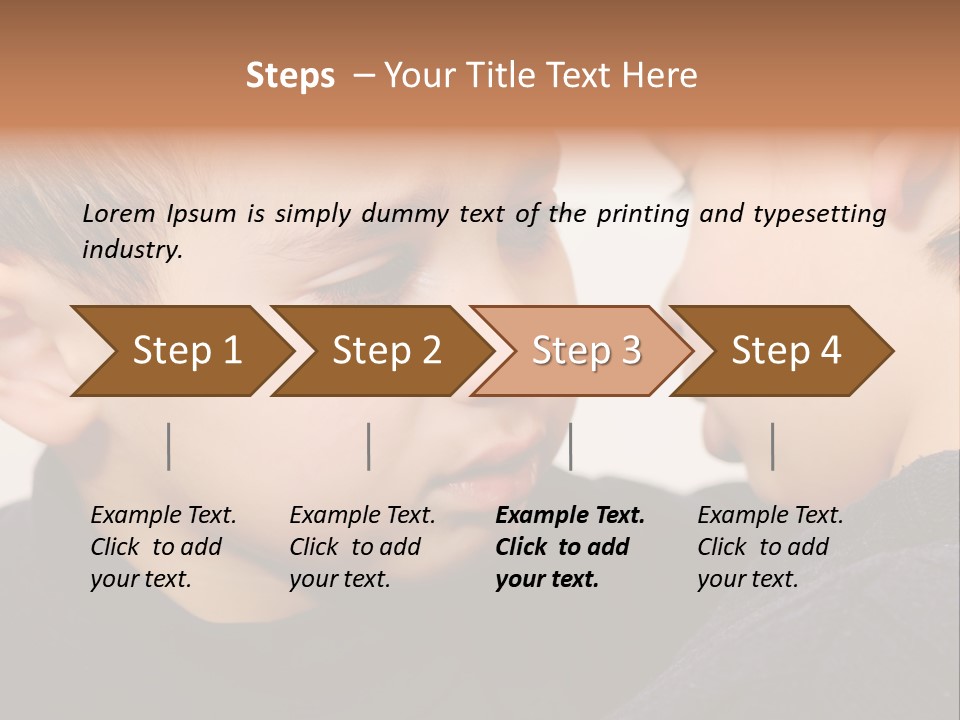 Daughter Bosnia People PowerPoint Template
