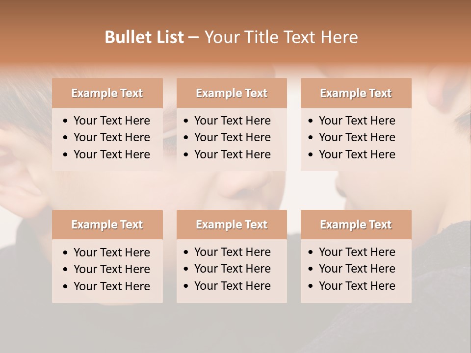 Daughter Bosnia People PowerPoint Template