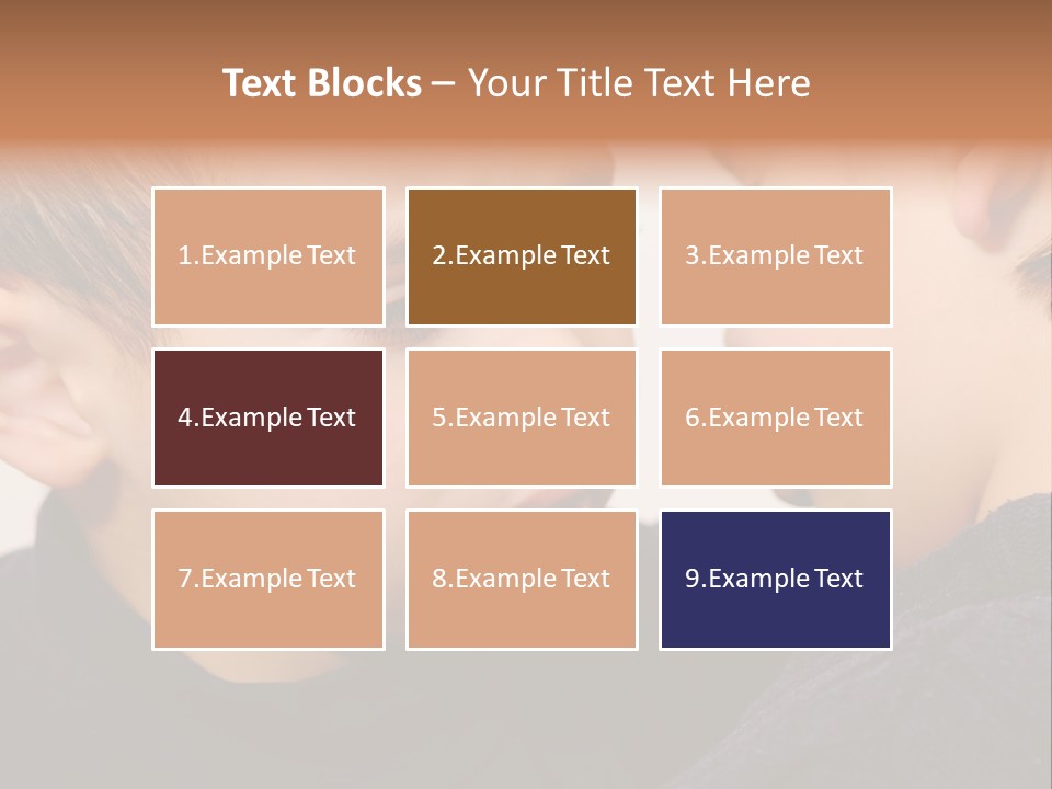 Daughter Bosnia People PowerPoint Template