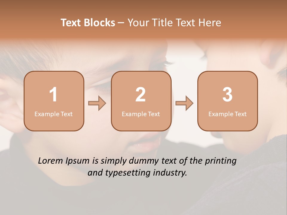 Daughter Bosnia People PowerPoint Template