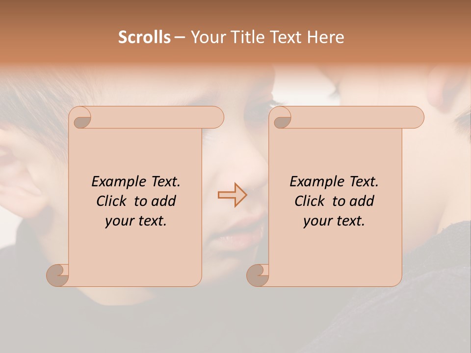 Daughter Bosnia People PowerPoint Template