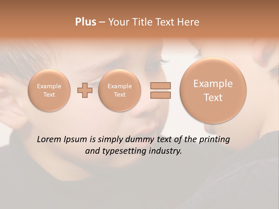 Daughter Bosnia People PowerPoint Template