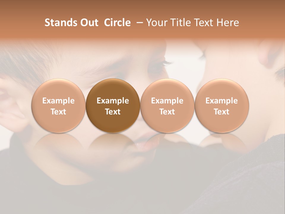 Daughter Bosnia People PowerPoint Template