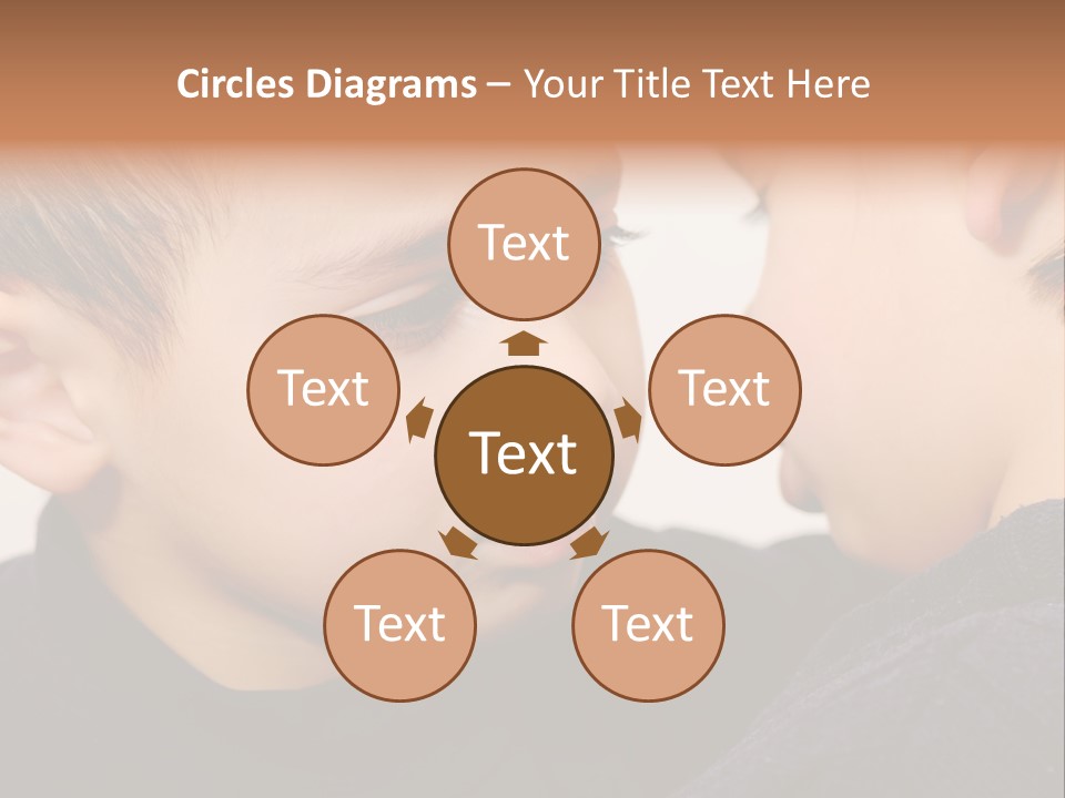 Daughter Bosnia People PowerPoint Template