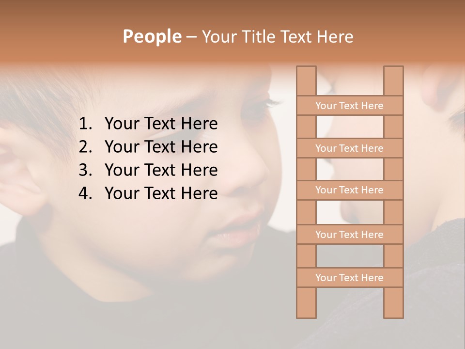 Daughter Bosnia People PowerPoint Template