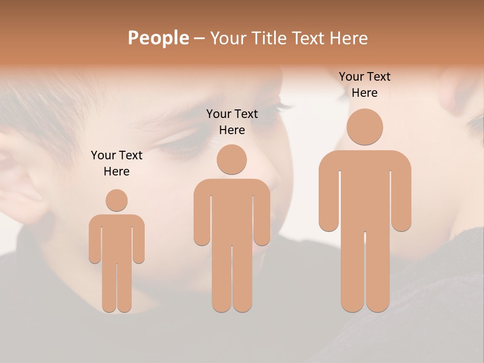 Daughter Bosnia People PowerPoint Template