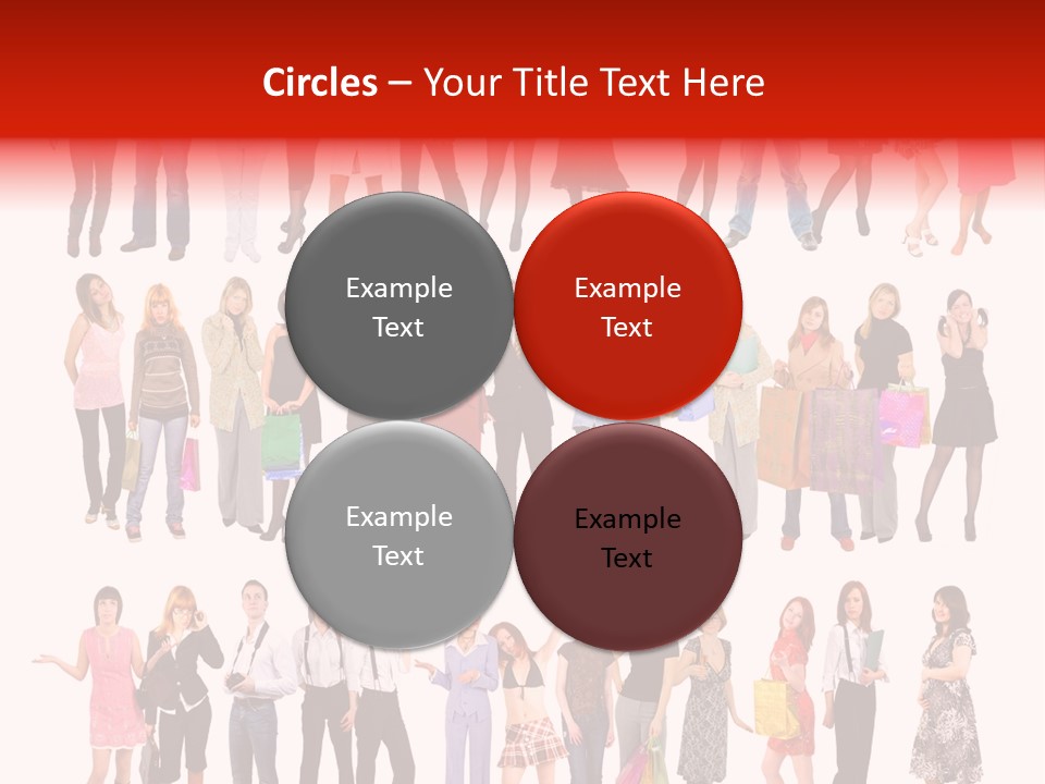 Pretty Happiness Concept PowerPoint Template