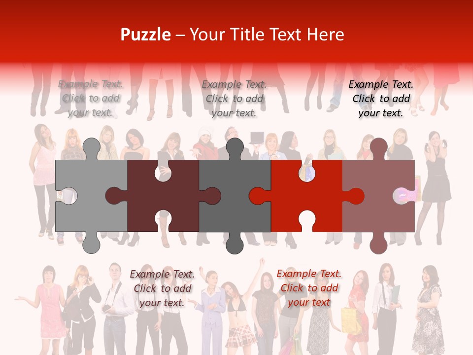 Pretty Happiness Concept PowerPoint Template