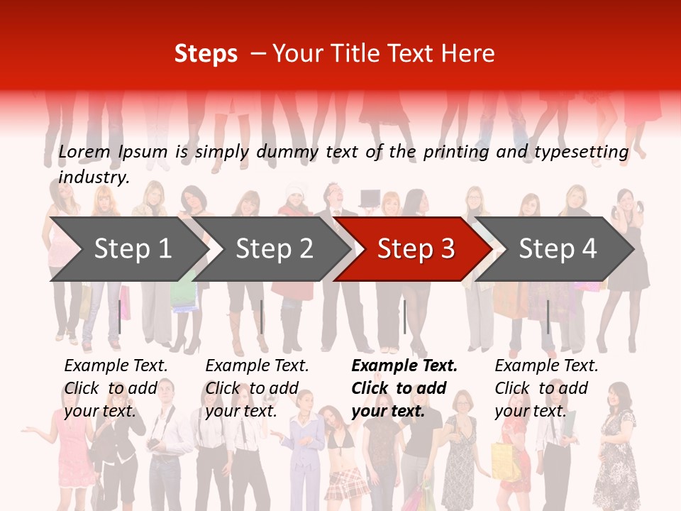 Pretty Happiness Concept PowerPoint Template