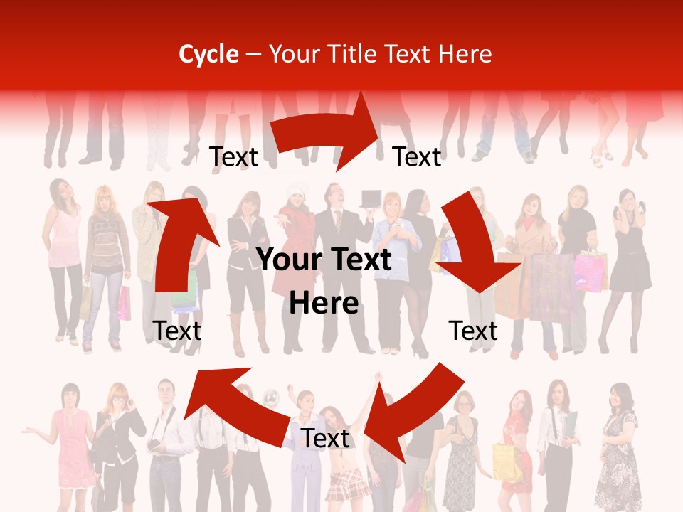 Pretty Happiness Concept PowerPoint Template