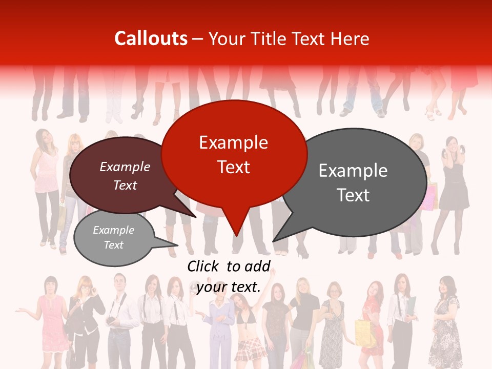 Pretty Happiness Concept PowerPoint Template
