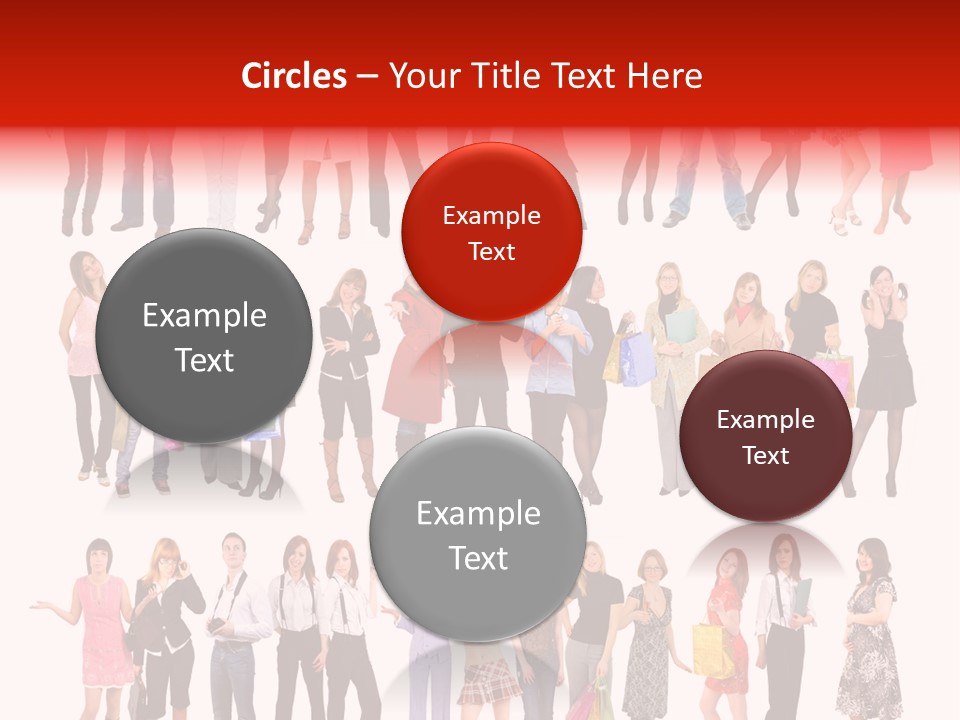 Pretty Happiness Concept PowerPoint Template